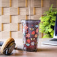 Strawberry Bee Floral Acrylic Cup