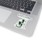 Irish Goodbye Kiss-Cut Sticker — "ANTI SOCIAL CLUB" Pub Beer Design